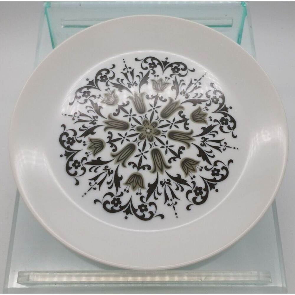 Vtg METEOR CHINA Japan 3916 SALAD PLATE 7.5”  Floral Scrolls Sears  Replacement